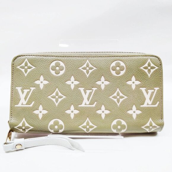 Louis Vuitton LV Long Wallet Green Monogram Empreinte mon-522-091925 - Picture 1 of 9